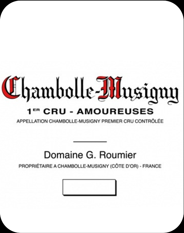Chambole Musigny - Amoureuses