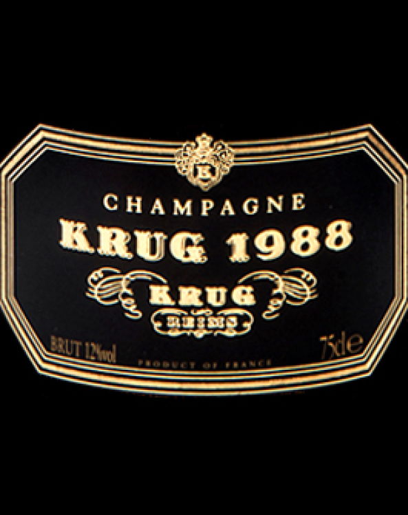 Champagne Krug 1988