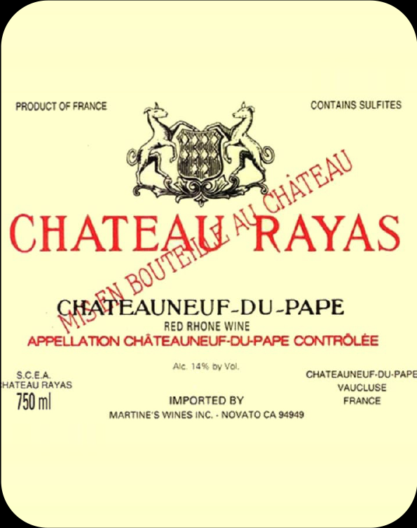 Chateauneuf du pape - Rayas